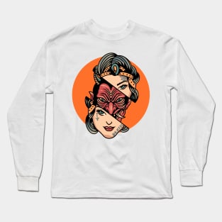 devil inside tattoo Long Sleeve T-Shirt